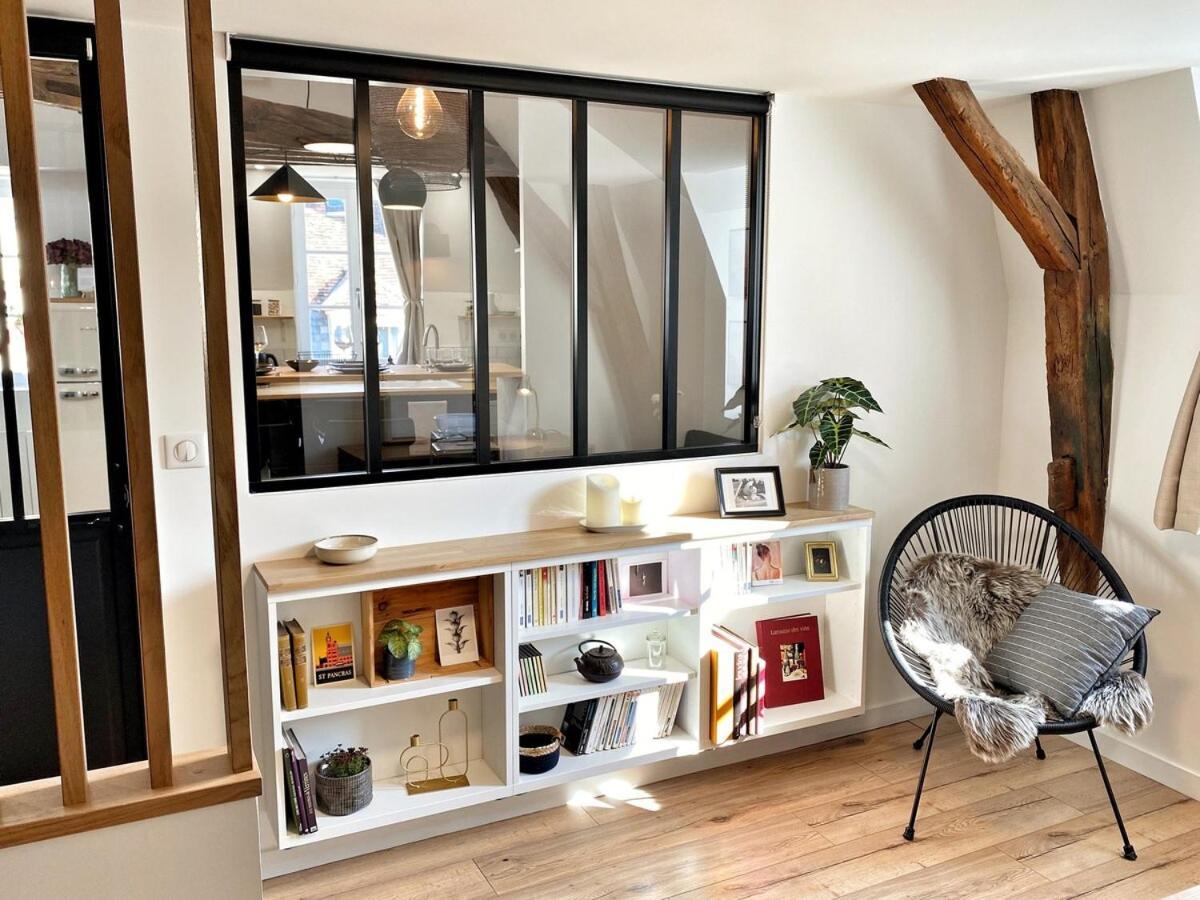 Le Repere Des Sommeliers - Sejour A Auxerre Apartment Exterior foto