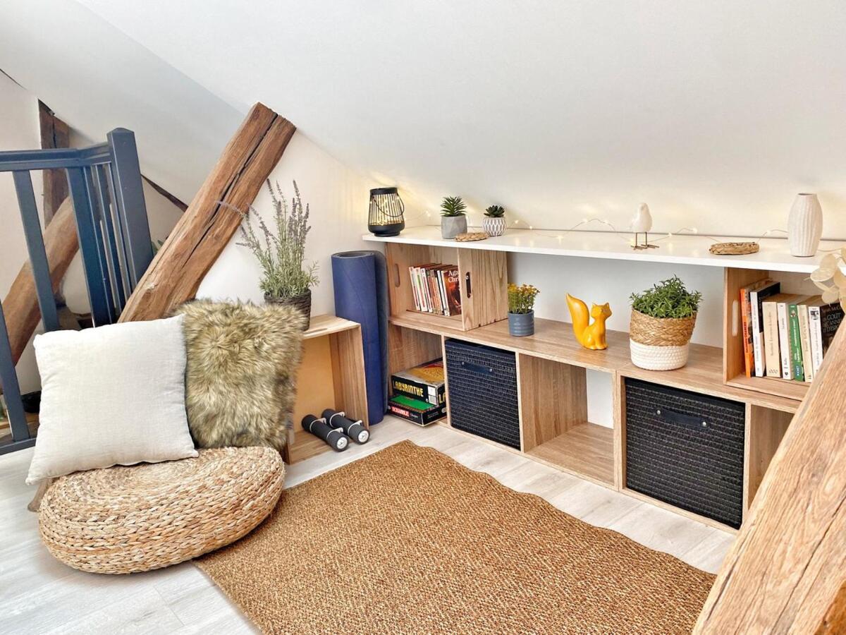 Le Repere Des Sommeliers - Sejour A Auxerre Apartment Exterior foto