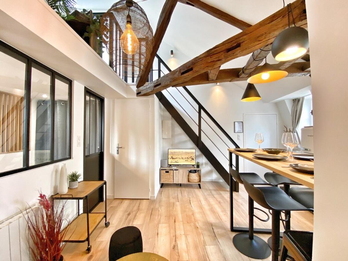 Le Repere Des Sommeliers - Sejour A Auxerre Apartment Exterior foto
